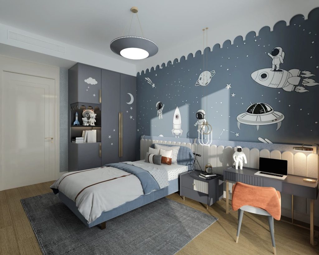 Детская комната - общий план