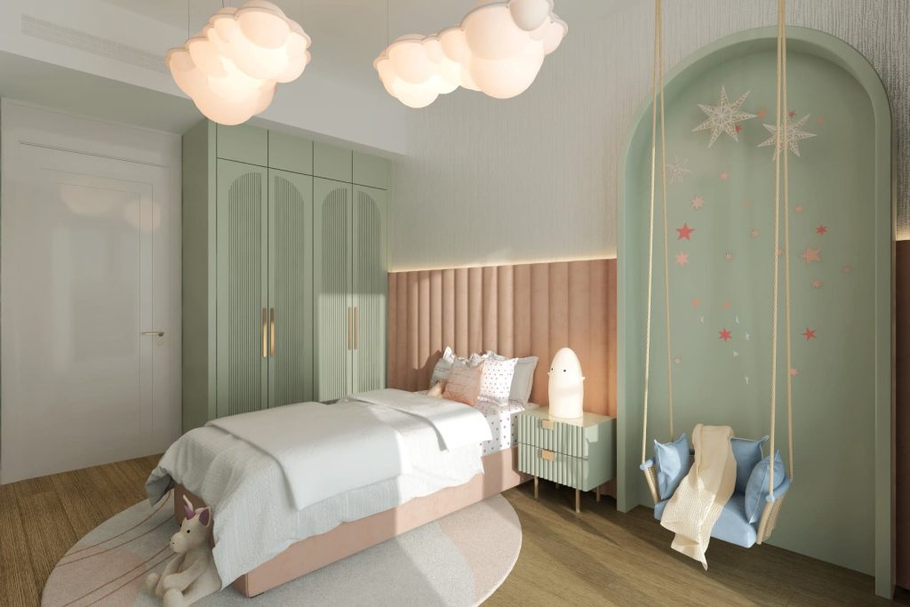 Детская комната 2 вариант общий план