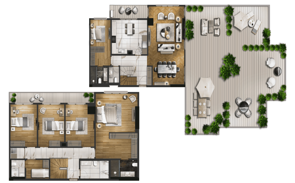 5,5+1 дуплекс • 502 м²