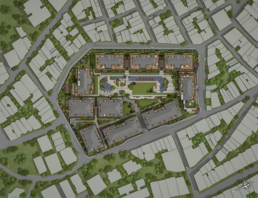 Общий план вид сверху