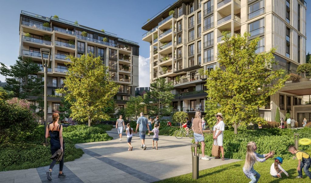 Прогулочные дорожки днем